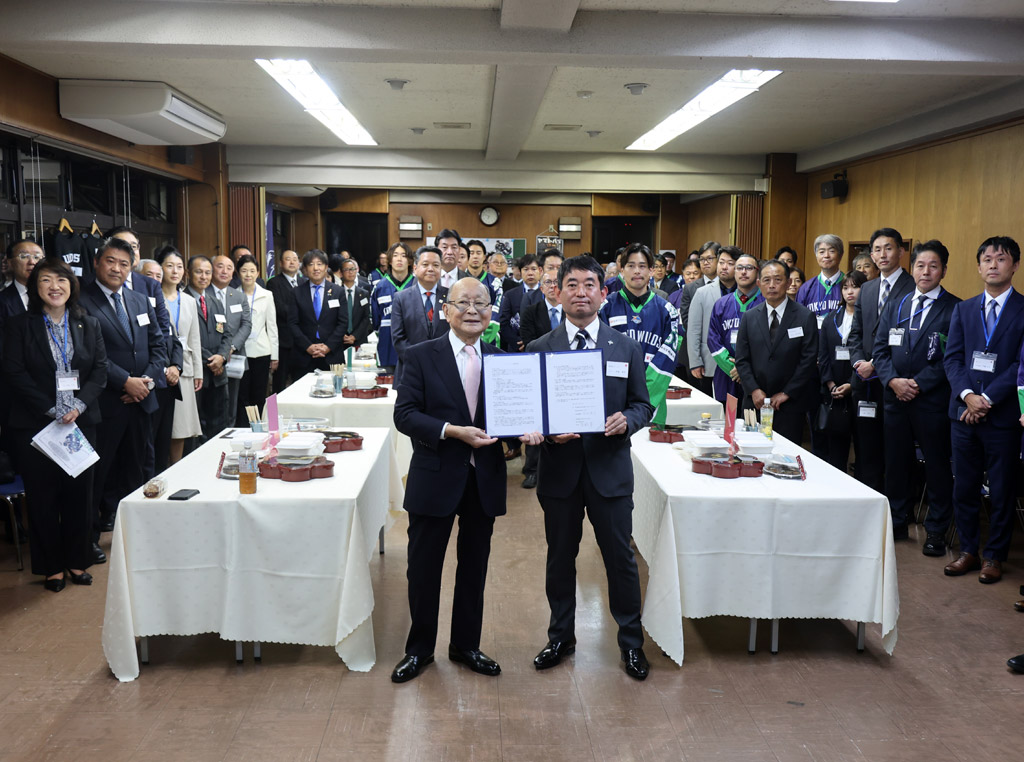 「東大和市と東京ワイルズが一体となって」東京ワイルズが東大…-img